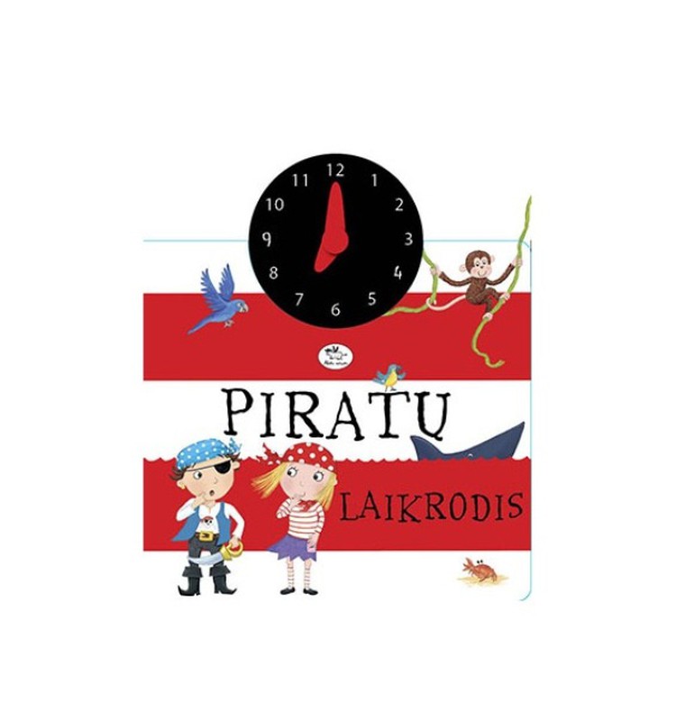 Kas mokysis pažinti valandas su "Piratų laikrodžiu"?