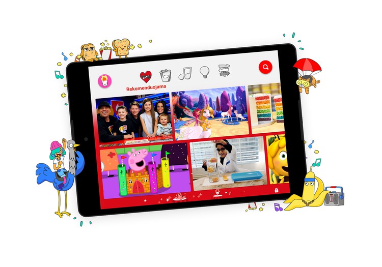 Į Lietuvą atkeliauja „YouTube Kids“