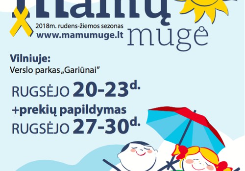 "Mamų mugė" Vilniuje - jau šį savaitgalį
