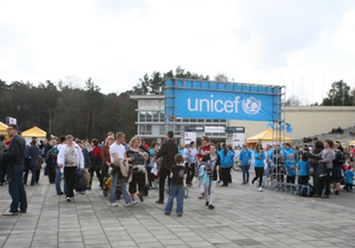 Reportažas iš UNICEF vaikų "maratono"