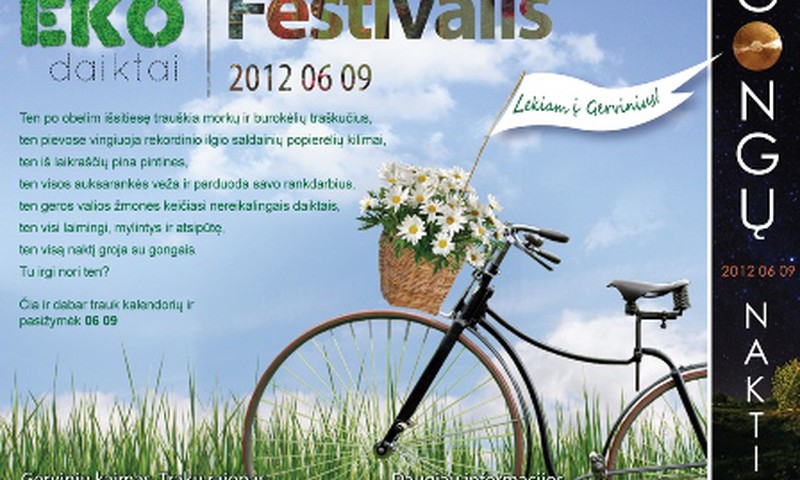 Šeimos savaitgalį laukiamos "Ekodaiktų festivalyje"!