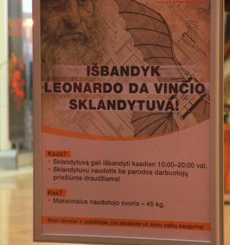 Pažinkime Leonardo da Vinči darbus