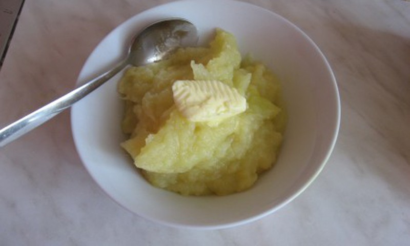 Moliūgų košė su obuoliais