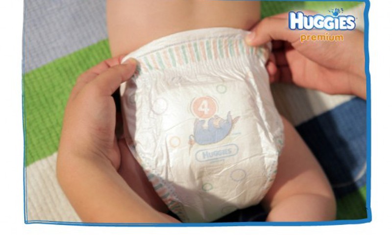 Vaida: Su Huggies Premium - sausa visą naktį