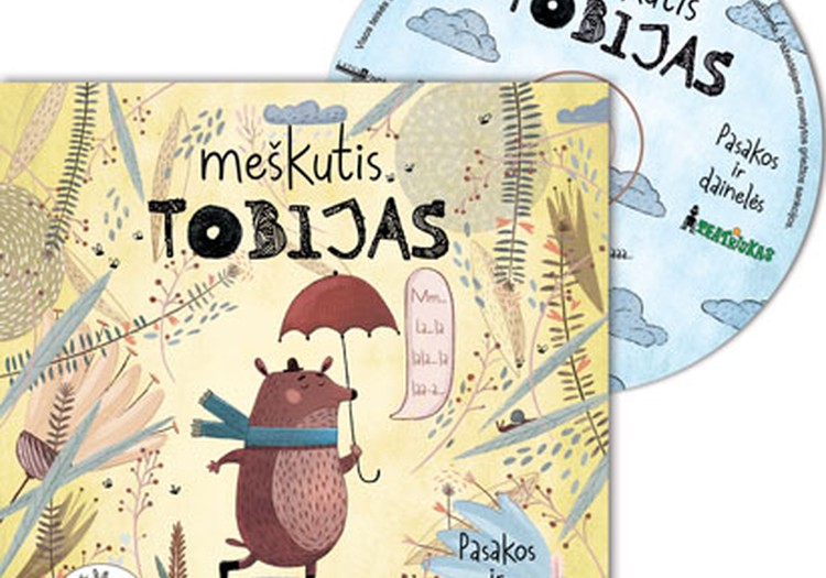Laimėk pasakų CD "Meškutis Tobijas"