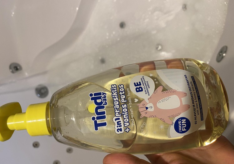 Tindi(Baby) prausiklis+vonios putos