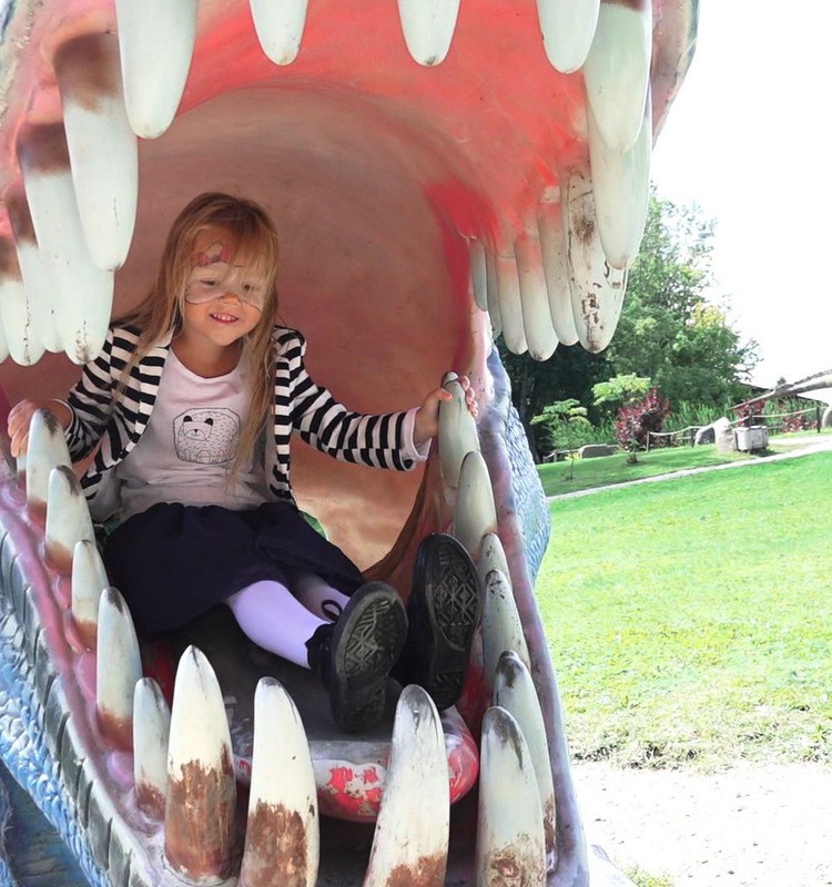 VIDEO: Pramogos pajūrio dinozaurų parke